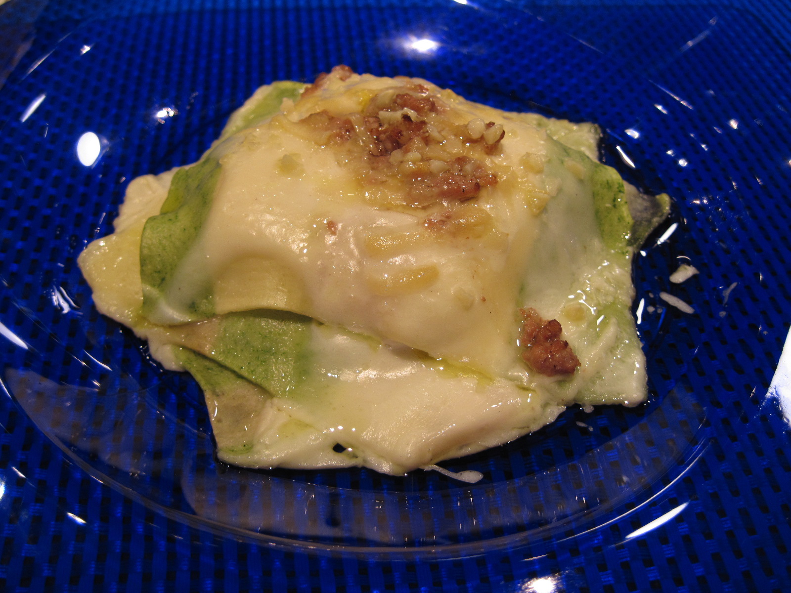 Lasagne ricotta e salsiccia