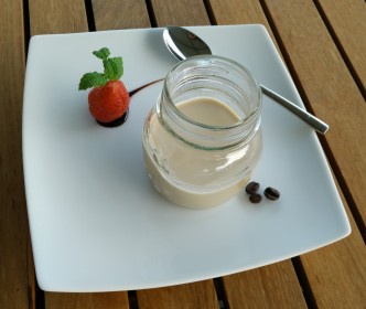 Panna cotta al caffè