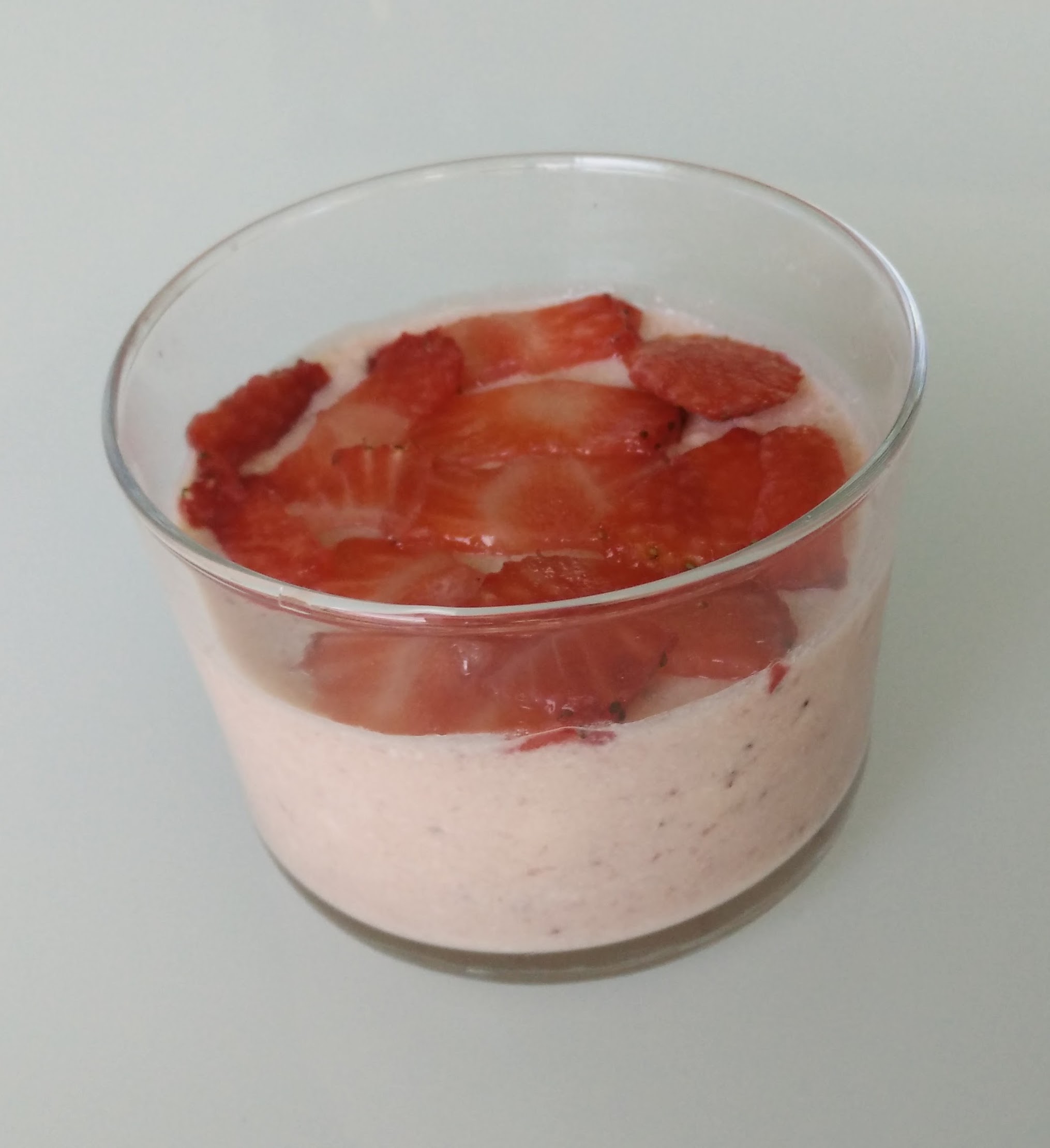 Bavarese alle fragole