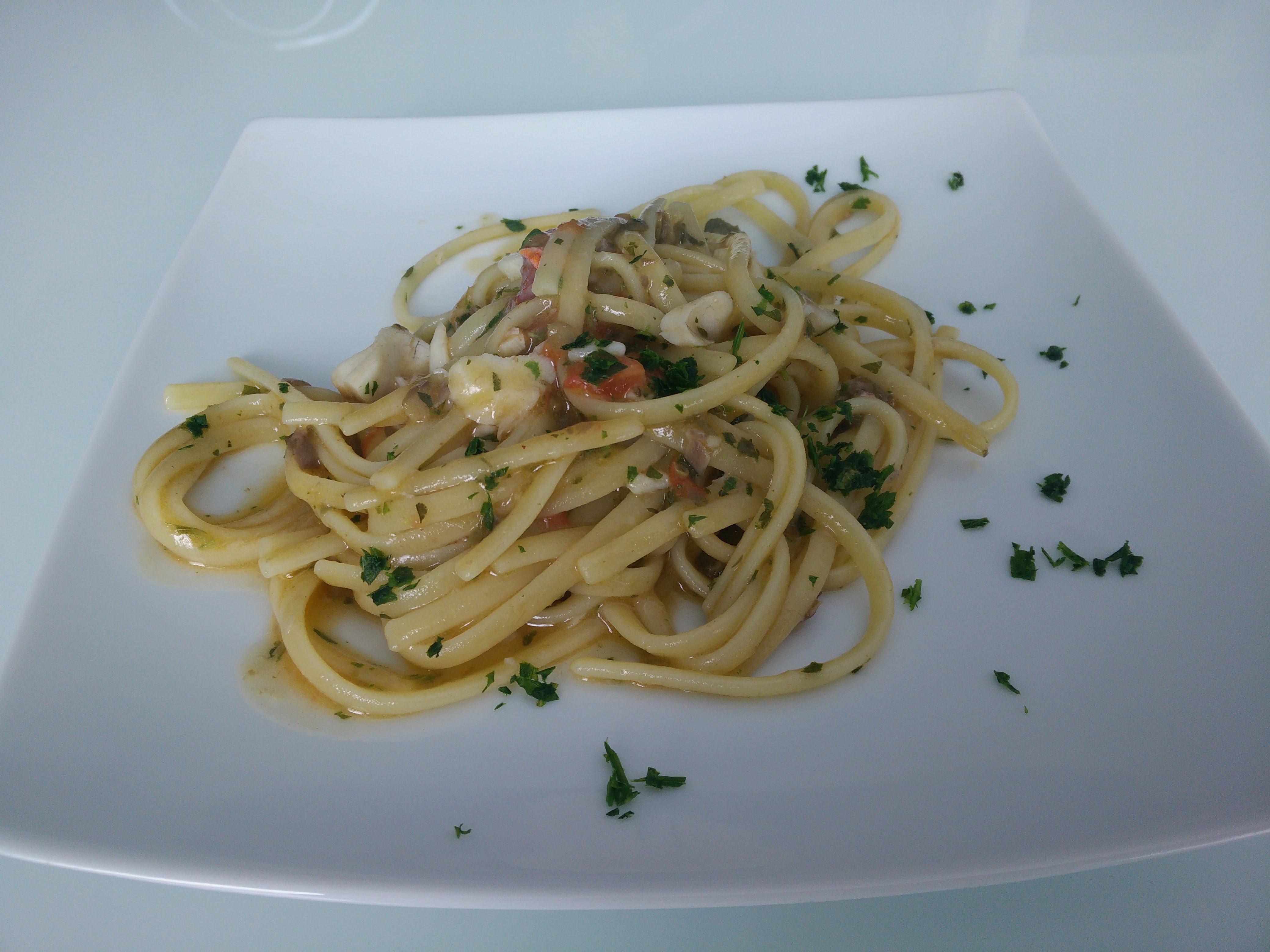 Trenette al ragù di triglie