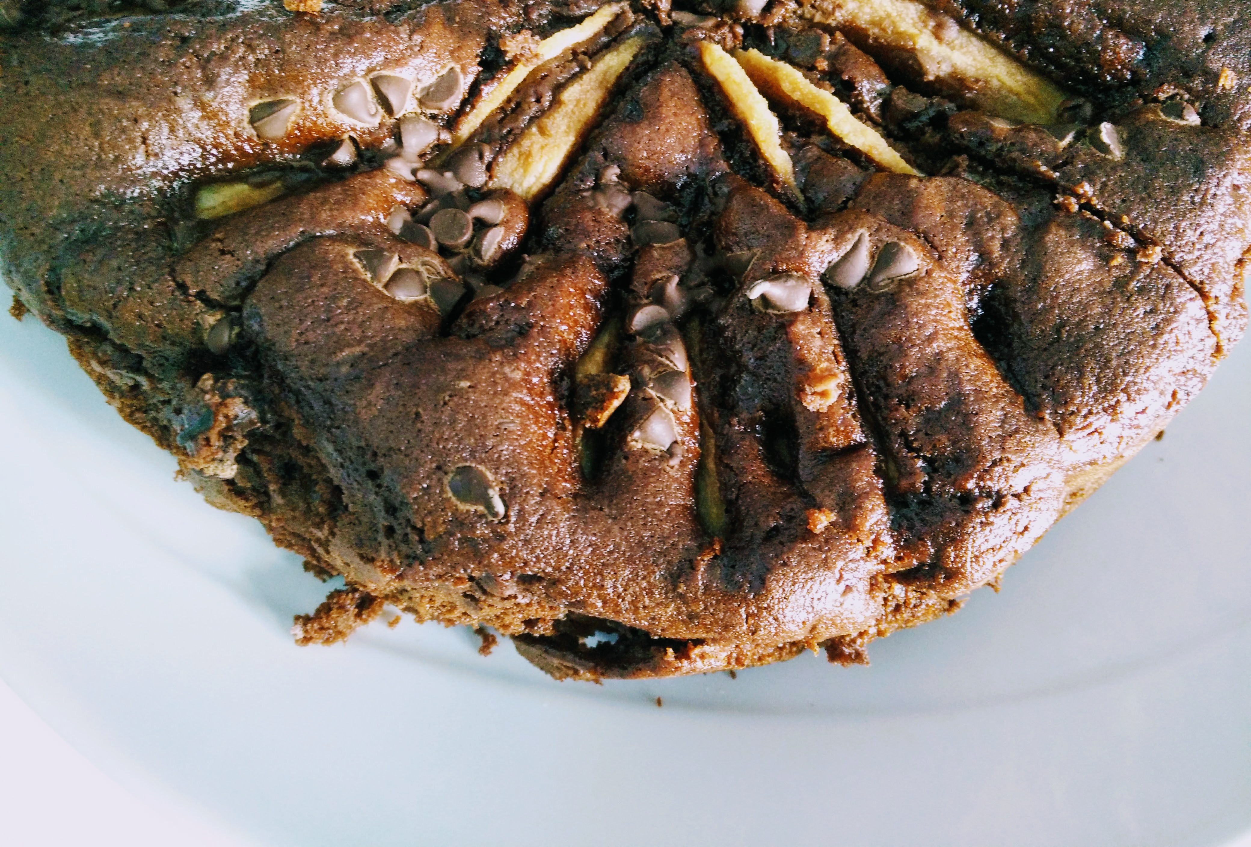 Torta cioccolato e pere